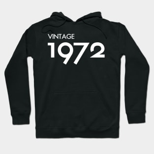 Vintage 1972 Gift 48th Birthday Party Hoodie